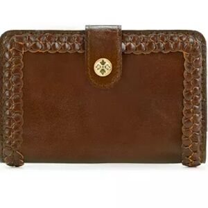 Patricia Nash Brown Leather Wallet
